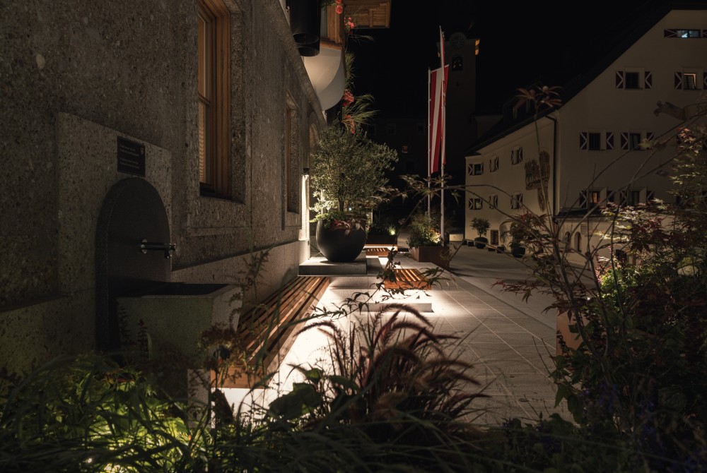 Dorfplatzgestaltung Saalbach