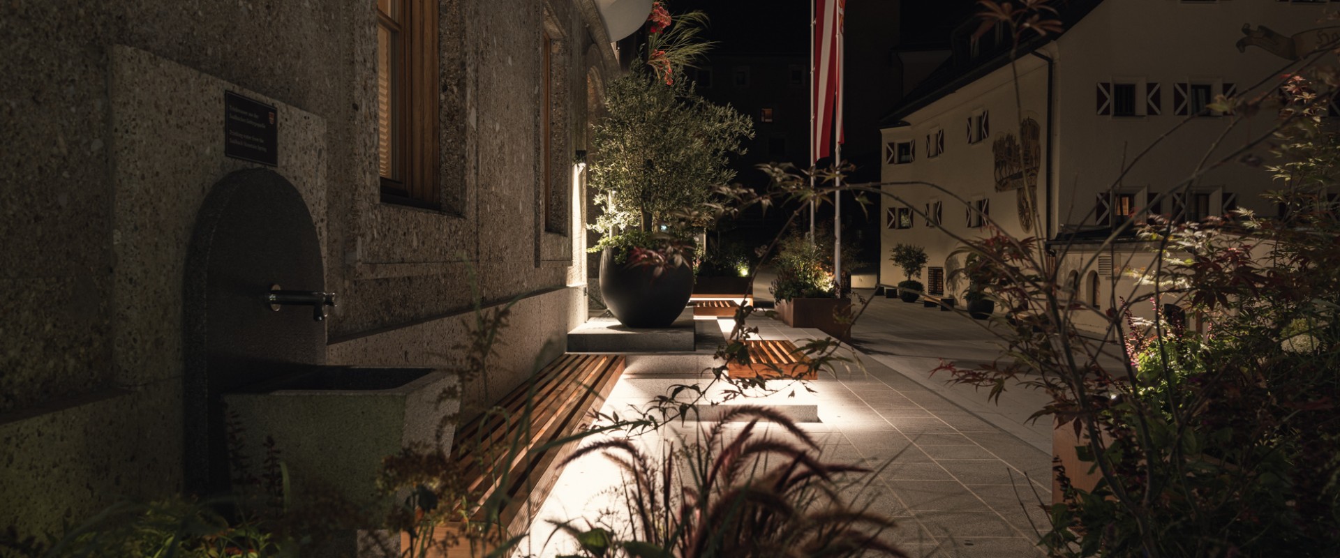 Dorfplatzgestaltung Saalbach